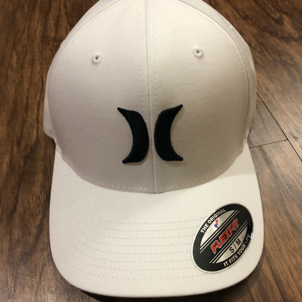 HURLEY The Original Flexfit Hat Color White  Size